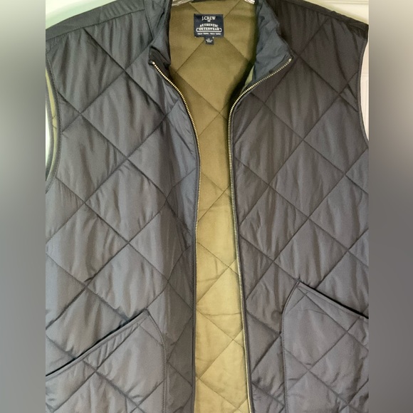 J. Crew Authentic Men’s Outerwear Quilted Vest - Picture 4 of 6